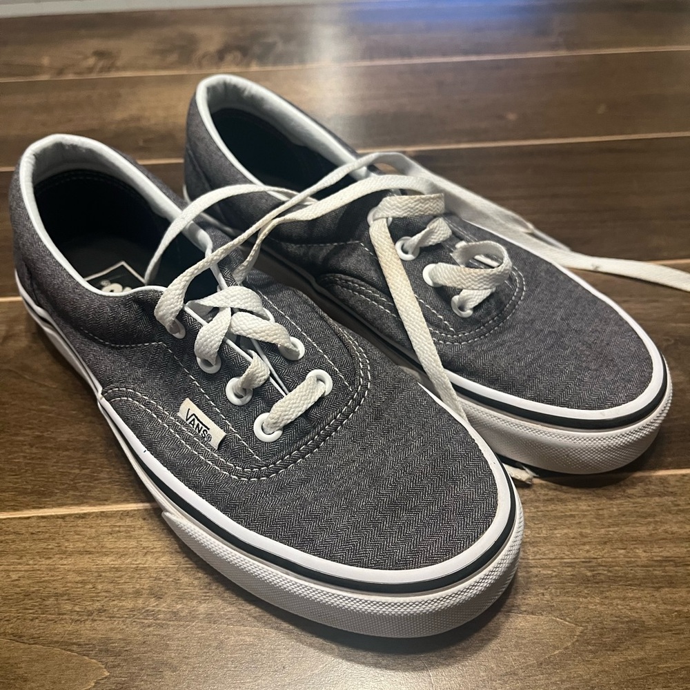 Vans Authentic Grey/White 5.5M/7W